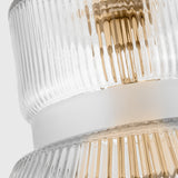 Liouet Pendant Large Satin Brass By Visual Comfort Studio - Detailed View