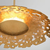 Lipari Chandelier Medium Gold By Lib Co Detailed View 2