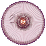 Lisette Pendant Light Lacquered Brass Rose By Lark Living - Down View