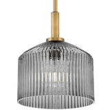 Lisette Pendant Light Lacquered Brass By Lark Living - Detailed View