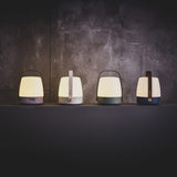 Lite-Up 2.0 Battery Table Lamp - all four colours in a row