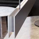 Lithe 2 Sided Linear Pendant Natural Anodized Extra Large By Sonneman Detailed View