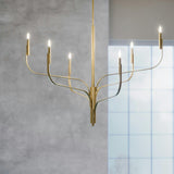 Livadia Chandelier Champagne Bronze Medium By Kichler - Lifestyle View