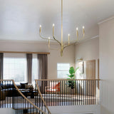 Livadia Chandelier Champagne Bronze Medium By Kichler - Lifestyle View 1