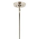 Livadia Chandelier Polished Nickel Medium By Kichler - Canopy View