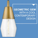 Livie Small Single Light Convertible Pendant