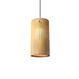 Living Hinges Narrow Drum Pendant By Accord, Color: Sand, Size: Small, Medium, ,| Casa Di Luce Lighting