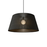 Living Hinges Taper Drum Pendant By Accord Lighting, Finish: CharcoalSize: Small, Medium, ,| Casa Di Luce Lighting