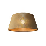 Living Hinges Taper Drum Pendant By Accord Lighting, Finish: SandSize: Small, Medium, ,| Casa Di Luce Lighting