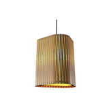 Living Hinges Wide Pendant, Finish: Sand, ,| Casa Di Luce Lighting