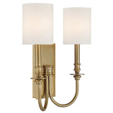 Lloyd 2 Light Sconce By Crystorama-Side View