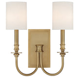 Lloyd 2 Light Sconce By Crystorama