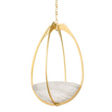 Lloyd Pendant - 18.5 Inch - Aged Brass by Hudson Valley