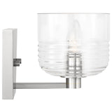 Lochdale Small Wall Sconce Brushed Nickel By Visual Comfort Studio - Side View1