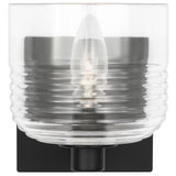 Lochdale Small Wall Sconce Midnight Black By Visual Comfort Studio