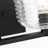 Lochdale Vanity Light 2 Lights Midnight Black By Visual Comfort Studio - Detailed View2