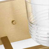 Lochdale Vanity Light 2 Lights Satin Brass By Visual Comfort Studio - Detailed View1