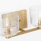 Lochdale Vanity Light 2 Lights Satin Brass By Visual Comfort Studio - Detailed View2