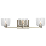 Lochdale Vanity Light 3 Lights Brushed Nickel By Visual Comfort Studio
