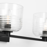 Lochdale Vanity Light 3 Lights Midnight Black By Visual Comfort Studio - Detaield view1