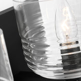 Lochdale Vanity Light 3 Lights Midnight Black By Visual Comfort Studio - Detailed View2