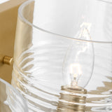 Lochdale Vanity Light 3 Lights Satin Brass By Visual Comfort Studio - Detailed View2