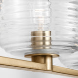 Lochdale Vanity Light 4 Lights Satin Brass By Visual Comfort Studio - Detaield View1