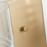 Lochdale Vanity Light 4 Lights Satin Brass By Visual Comfort Studio - Detailed iew2