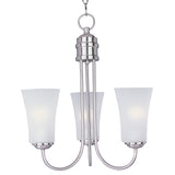Logan Chandelier Satin Nickel by Maxim Lighting