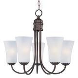 Logan Chandelier Oil Rubbed Bronze by Maxim Lighting