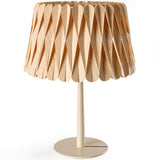 Lola Table Lamp Natural Beech Matte Ivory By LZF Lamps