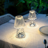 Lola Lux Table Lamp - a pair on a dining table