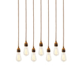 Lome Cluster - Antique Brass