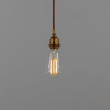 Lome Twisted Pendant - Antique Brass