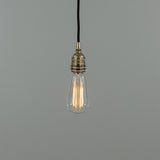 Lome Twisted Pendant - Antique Silver