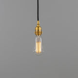 Lome Twisted Pendant - Polished Brass