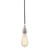Lome Twisted Pendant - Polished Chrome