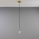 Lome Twisted Pendant - Satin Brass