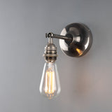 Lome Vintage Industrial Wall Light Antique_Silver