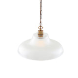 London Prismatic Railway Pendant - Antique Brass