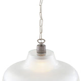 London Prismatic Railway Pendant - Antique Silver