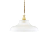 London Prismatic Railway Pendant - Satin Brass
