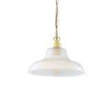 London Railway Pendant - Polished Brass