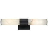Lonon Vanity Light Matte Black By Matteo - Front View