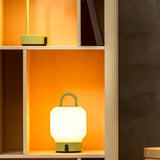 Loome Battery Table Lamp Antracite By Kooduu - Lifestyle View1