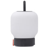 Loome Battery Table Lamp Antracite By Kooduu - Side View