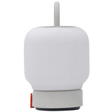 Loome Battery Table Lamp Cloudy White By Kooduu - Side View