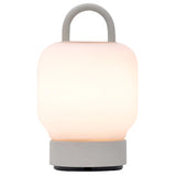 Loome Battery Table Lamp Cloudy White By Kooduu - With Light