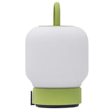 Loome Battery Table Lamp Moss By Kooduu - Side View