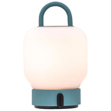 Loome Battery Table Lamp Smoky Teal By Kooduu